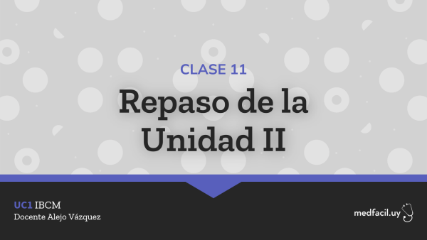 Clase 11: Repaso de la Unidad II